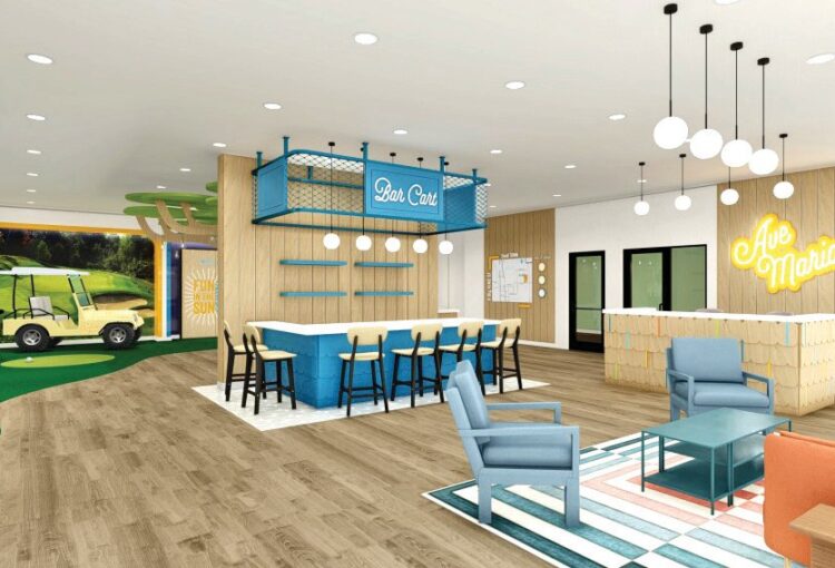 At the heart of the Center, visitors will find an open-concept sitting area adjacent to the reception desk and the highly anticipated drink and snack bar.