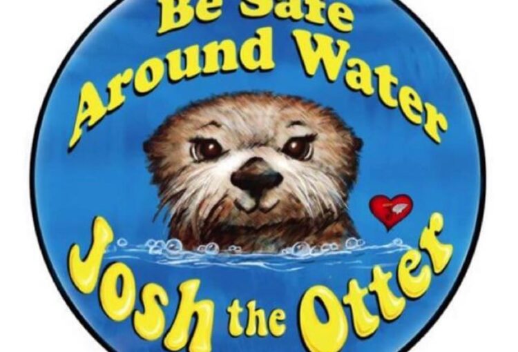 Book Cover for "Josh the Otter" kids novel