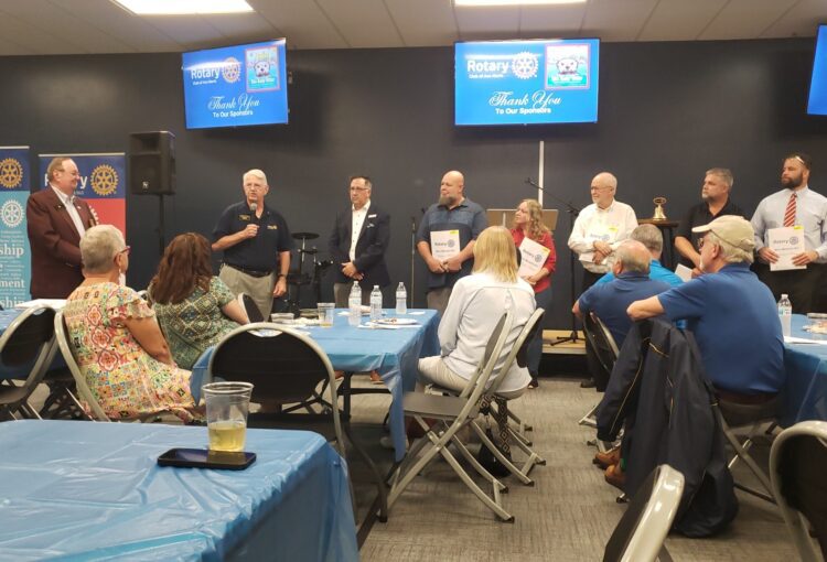 Attendees at the Charter Night for Rotary Club of Ave Maria